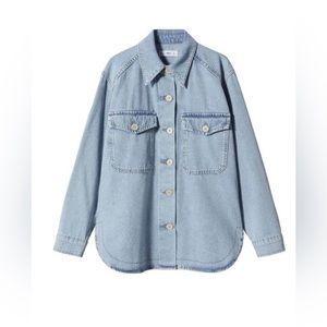 NWT Mango Denim Shirt